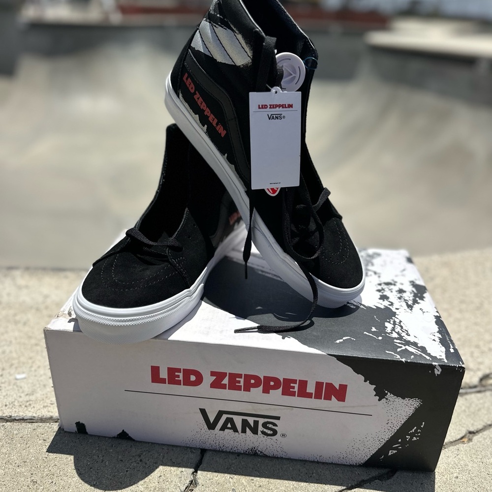 Limited edition, Led Zeppelin, vans size 11